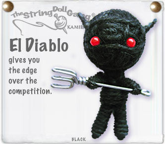 El Diablo the Kamibashi Worry Doll - gives you the edge over the competition.