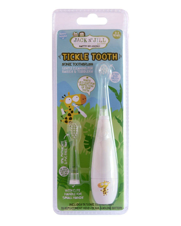 Tickle tooth sonic toothbrush